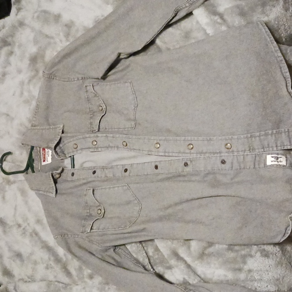 Wrangler gray long sleeve